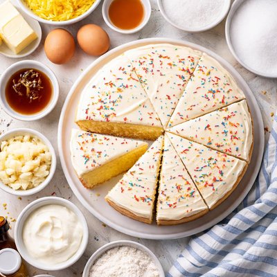 Image of Deceptively Delicious Yellow Cake