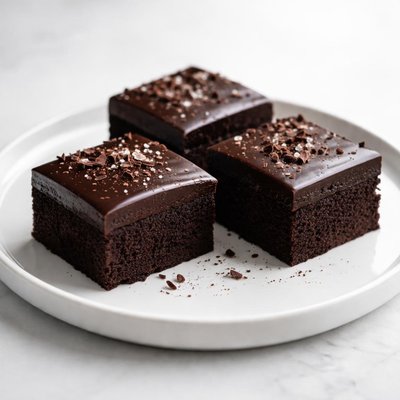 Image of Deep Dark Chocolate Sour Cream Bars