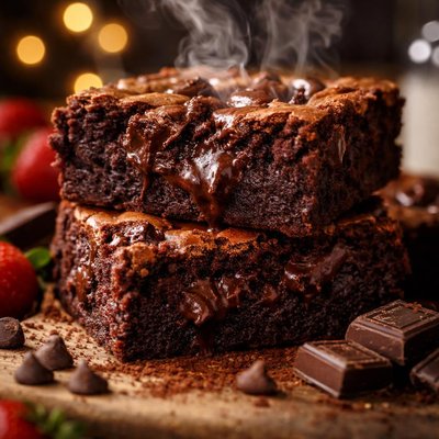 Image of Deep Dish Chocolate Brownies