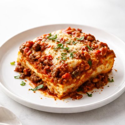 Image of Deep Dish Pizza Style Casserole