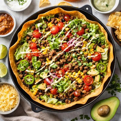 Image of Deep Dish Taco Salad