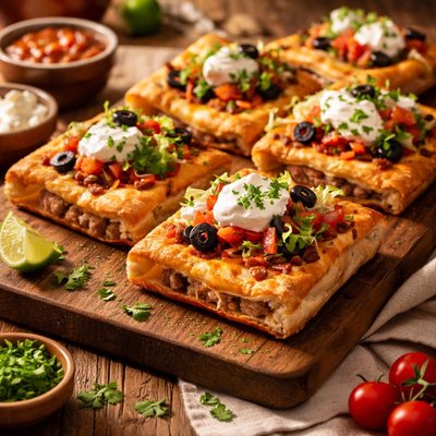 Image of Deep Dish Taco Squares