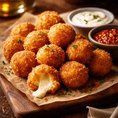 Image of Deep Fried Cheese Balls