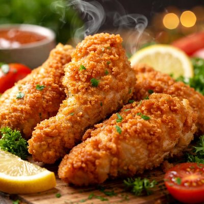Image of Deep Fried Chicken but Low Fat