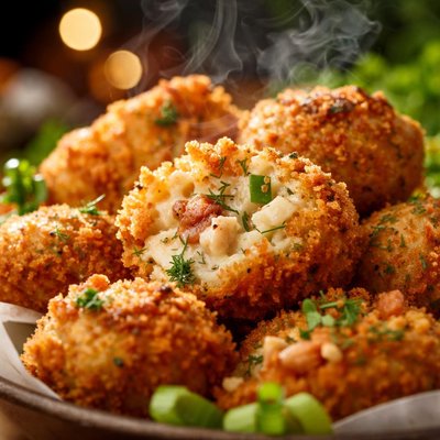 Image of Deep Fried Potato Salad