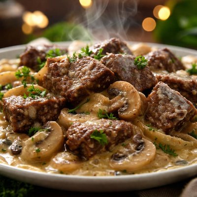 Image of Deer Stroganoff