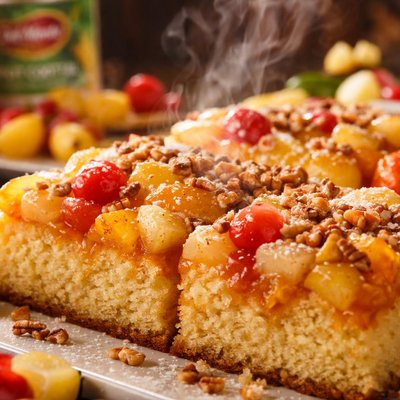 Image of Del Monte Fruit Cocktail Cake