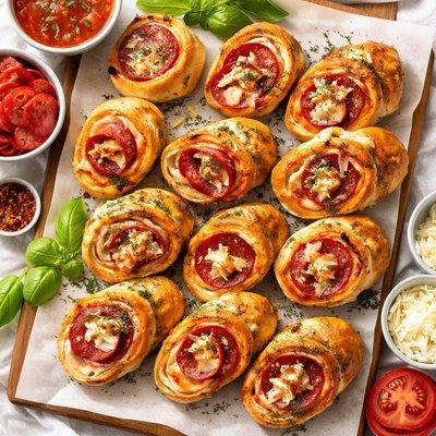 Image of Deli Style Pepperoni Rolls