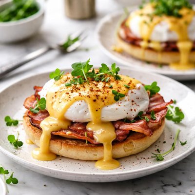 Image of Delias Heavenly Eggs Benedict