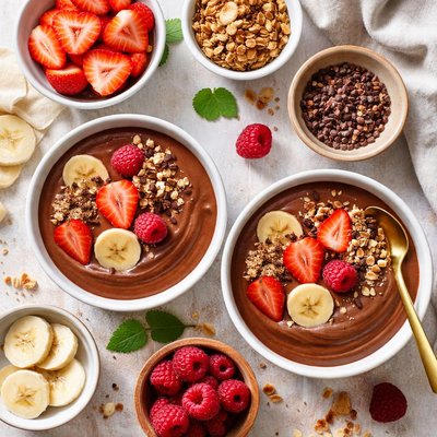 Image of Delicious and Healthy Chocolate Pudding