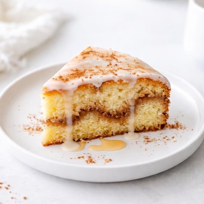 Image of Delicious and Moist Honey Bun Cake Cinnamon Flop