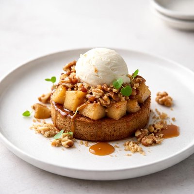 Image of Delicious Apple Walnut Dessert