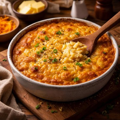Image of Delicious Baked Cheese Grits