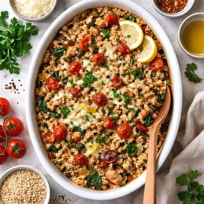 Image of Delicious Barley Casserole