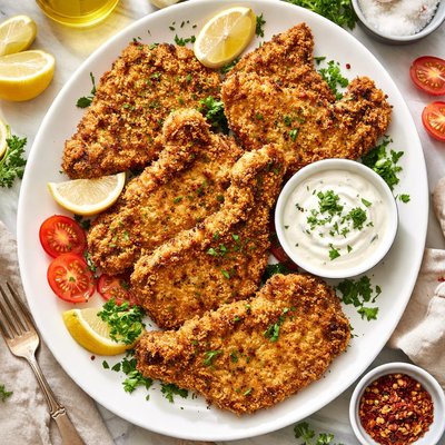 Image of Delicious Breaded Pork Chops
