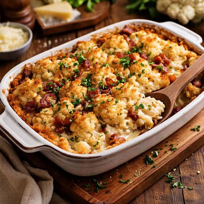 Image of Delicious Cauliflower Casserole