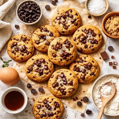 Image of Delicious Chocolate Chip Cookies