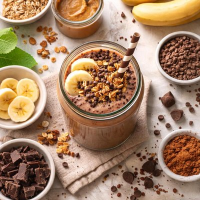 Image of Delicious Chocolate Smoothie