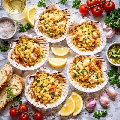 Image of Delicious Coquilles St Jacques