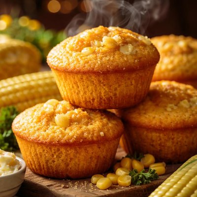 Image of Delicious Corn Muffins