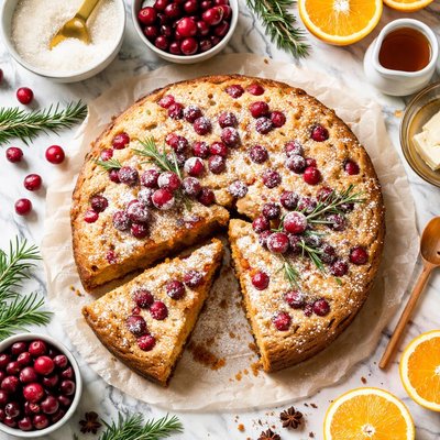 Image of Delicious Cranberry Cake