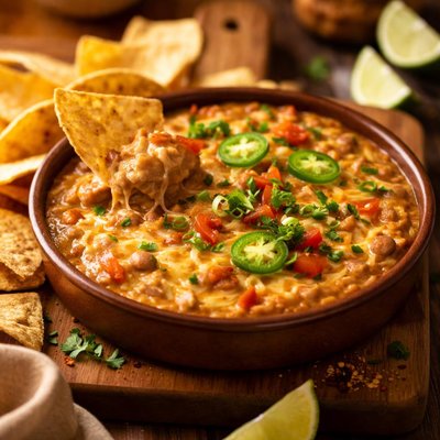 Image of Delicious Cream Cheese Bean Dip