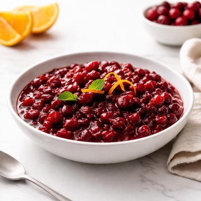 Image of Delicious Double Cranberry Orange Sauce