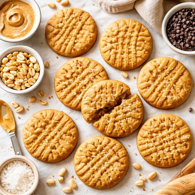 Image of Delicious Easy Pbc Peanut Butter Cookies
