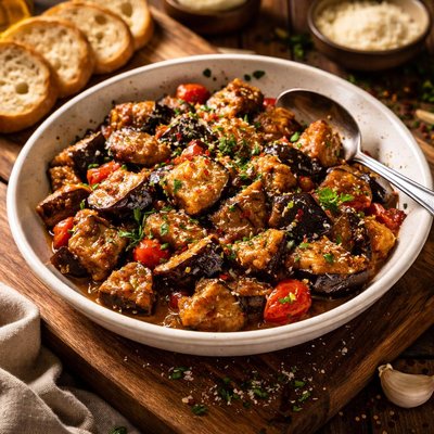 Image of Delicious Easy Restaurant Quality Eggplant