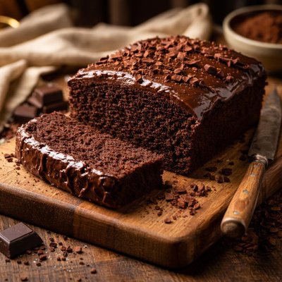 Image of Delicious Fat Free Chocolate Cake