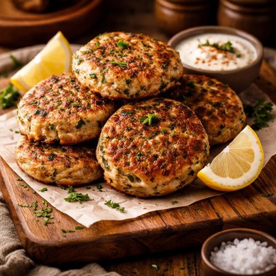 Image of Delicious Fish Patties
