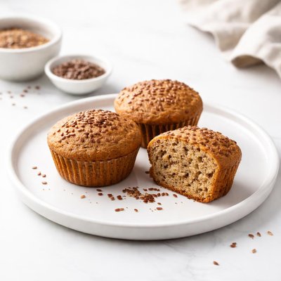 Image of Delicious Flax Muffins Low Carb