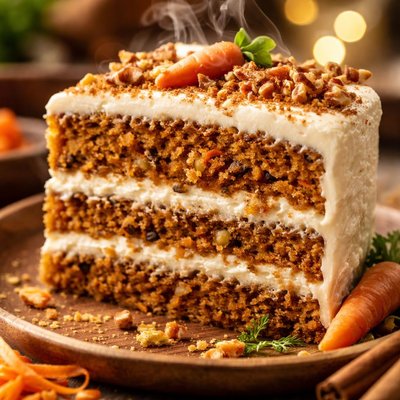 Image of Delicious Gluten Free Carrot Cake