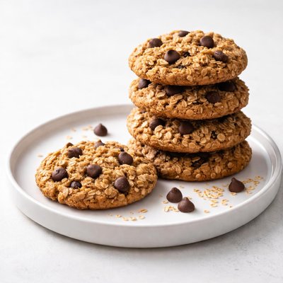 Image of Delicious Gluten Free Chocolate Chip Oatmeal Cookies