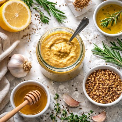 Image of Delicious Homemade Dijon Mustard