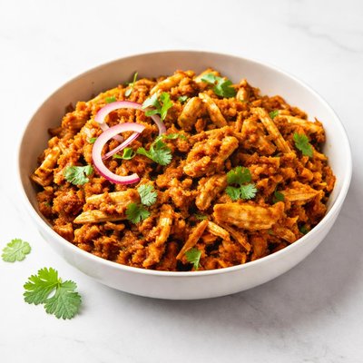 Image of Delicious Indian Spicy Chicken Sandwich Filling