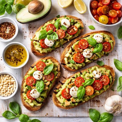 Image of Delicious Italian Avocado Appetizer