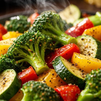 Image of Delicious Lemon Pepper Vegetables