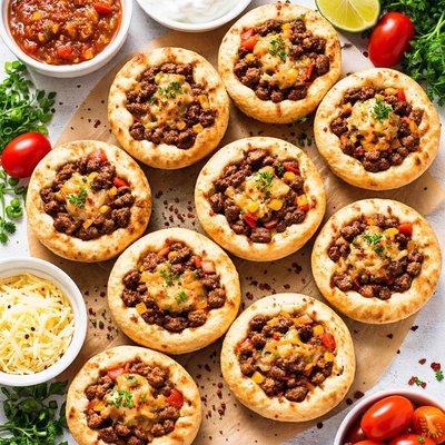 Image of Delicious Little Meat Pies in a Cream Cheese Biscuit