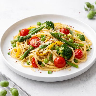 Image of Delicious Low Fat Pasta Primavera Sauce