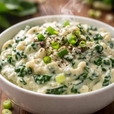Image of Delicious Low Fat Spinach Dip