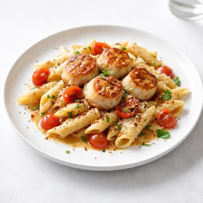 Image of Delicious Penne with Scallops