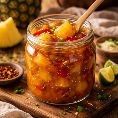 Image of Delicious Pineapple Sweet N Sour Sauce