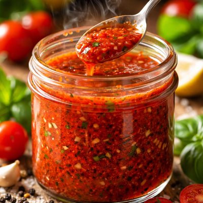 Image of Delicious Red Salad Dressing