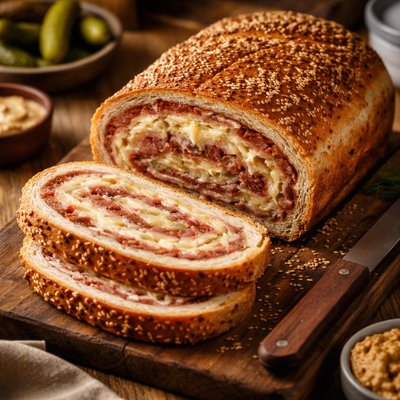 Image of Delicious Reuben Bread Abm