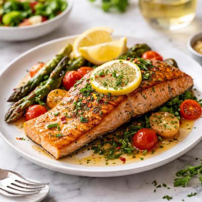 Image of Delicious Savory Salmon