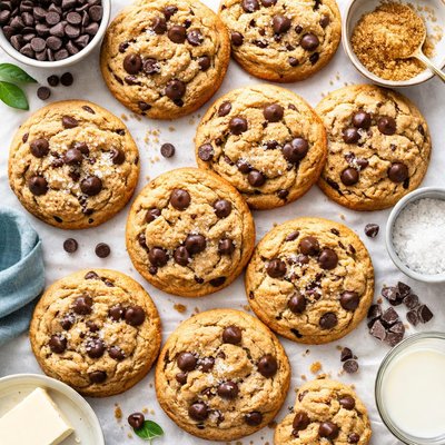 Image of Delicious Soft Chocolate Chip Cookies