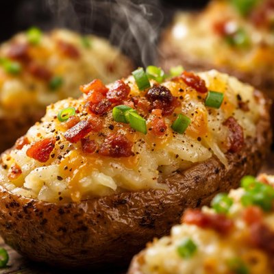 Image of Delicious Twice Baked Potatoes