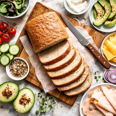 Image of Delicious Whole Wheat Sandwich Bread