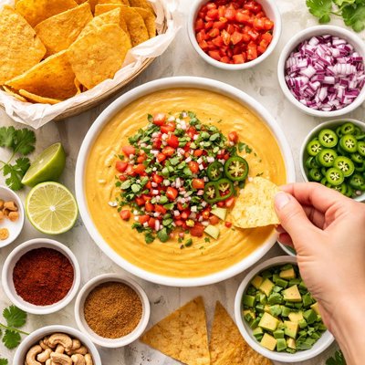 Image of Deliciously Creamy Chips and Queso